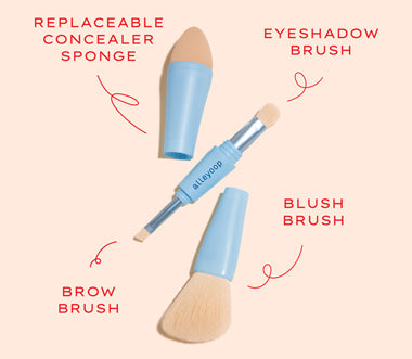 4-in1 Makeup Brush